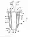 Fig. 01 - Cooling system for fuel nozzles within combustor in a turbine engine