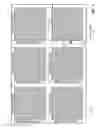Fig. 09 - Configurations for tileable display apparatus with multiple pixel arrays