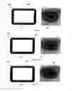 Fig. 12 - Visual display with illuminators for gaze tracking