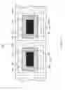 Fig. 07 - Semiconductor device packaging assembly, lead frame strip and unit lead frame with molding compound channels