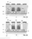 Fig. 11 - Self-aligned bottom up gate contact and top down source-drain contact structure in the premetallization dielectric or interlevel dielectric layer of an integrated circuit