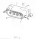 Fig. 02 - Electrical connector with metallic shielding plate unitarily formed with verticla board