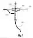 Fig. 03 - Device for guiding a surface link cable for a submerged robot