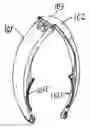 Fig. 01 - ITEM HAVING A CLASP APPARATUS TO RELEASABLY SET AT LEAST ONE INTERCHANGEABLE ORNAMENTAL OBJECT