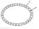 Fig. 01 - IMPLANTABLE PROSTHETIC RING FOR CORRECTING AND PREVENTING BREAST AREOLA ASYMMETRY