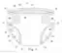Fig. 04 - DISPOSABLE ABSORBENT ARTICLE HAVING SIDE PANELS WITH STRUCTURALLY, FUNCTIONALLY AND VISUALLY DIFFERENT REGIONS