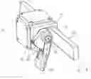 Fig. 01 - GRIPPING CLAW FOR MOUNTING ON A SLIDE RAIL OF AN OPERATING TABLE