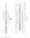 Fig. 12 - ASSEMBLY WITH A GUIDE WIRE AND A FIXATOR FOR ATTACHING TO A BLOOD VESSEL