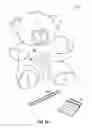 Fig. 02 - PLUSH TOY KIT INCLUDING STORAGE COMPARTMENT FOR NOTECARDS ON SPECIAL OCCASIONS OR HOLIDAYS