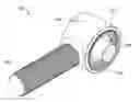 Fig. 01 - Dual durometer flexible joint for a suspension link