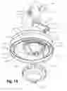 Fig. 10 - Drinking vessels including devices for providing a mixed liquid therefrom