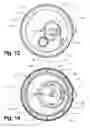 Fig. 12 - Drinking vessels including devices for providing a mixed liquid therefrom