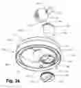 Fig. 26 - Drinking vessels including devices for providing a mixed liquid therefrom