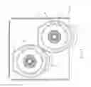 Fig. 06 - Roller blind clutch cover with adjustable chain guide