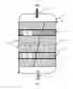 Fig. 01 - Compressed gas energy storage and restitution system and method