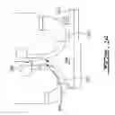 Fig. 15 - Engine assembly with combined engine and cooling exhaust