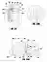 Fig. 34 - COMPONENT RETAINING STRUCTURE FOR CONDUIT FITTING