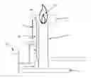 Fig. 01 - THERMOSTATICALLY CONTROLLED IGNITION SYSTEM WITH RETRACTABLE IGNITION DEVICE