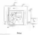 Fig. 05 - Embedded heat exchanger with support mechanism