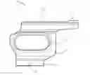 Fig. 01 - Trigger guard safety device for a weapon
