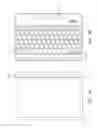 Fig. 04 - Protective case with keyboard for portable electronic device