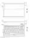 Fig. 07 - Protective case with keyboard for portable electronic device