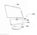 Fig. 01 - Hidden compartment with ports for mini PC or PC stick
