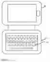 Fig. 08 - Flip cover wireless keyboard which utilizes wireless protocols for harvesting power and communicating with digital apparatus