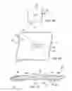Fig. 09 - Device and method for arranging video displays to define an opening to pass a physical object and display content about the opening