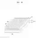 Fig. 06 - Graphene-containing device having graphene nanopatterns separated by narrow dead zone distance