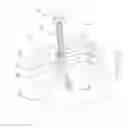 Fig. 06 - Electrical connector with translationally movable electrical contacts and magnetic retaining element