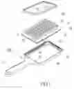 Fig. 02 - HAIR BRUSH WITH DOUBLE-SIDED COMB TEETH