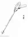 Fig. 02 - Surgical stapler with small diameter endoscopic portion