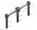 Fig. 01 - Magnetically actuateable rod insertion for minimally invasive surgery