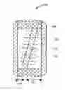Fig. 01 - Implantable cell device with supportive and radial diffusive scaffolding
