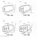 Fig. 07 - Three mode police mirror