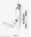 Fig. 02 - Mortise lock for a window or door
