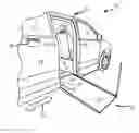 Fig. 01 - Method of extending opening ranges of vehicle sliding doors