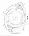 Fig. 09 - Mechanism for retaining bits on a blasthole drill