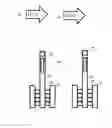 Fig. 01 - Fluid flow induced oscillating energy harvester maximizing power output through off-center mounted toggling bluff body and/or suspension stiffening mechanism