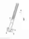 Fig. 07 - Attachment bracket with adjustment mechanisms and pivot