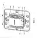Fig. 09 - Wall mountable connector for an HVAC controller