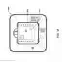 Fig. 35 - Wall mountable connector for an HVAC controller