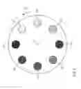 Fig. 09 - Illumination filter for an illumination filter system of a surgical multispectral fluorescence microscope having a spatial filter pattern
