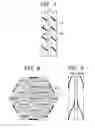 Fig. 06 - Fuel bundle for a liquid metal cooled nuclear reactor