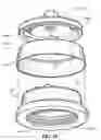 Fig. 28 - Nozzle cap multi-band antenna assembly