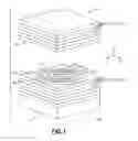 Fig. 02 - Vertical microcavity with confinement region having sub-wavelength structures to create an effective refractive index variation