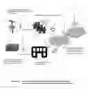 Fig. 02 - Supplemental and alternative digital data delivery and receipt mesh net work realized through the placement of enhanced transformer mounted monitoring devices