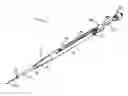 Fig. 01 - Expandable tissue dilator for dilating tissue around a spinal column