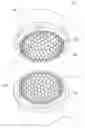 Fig. 01 - Golf ball having non-planar parting line with non-circular dimples